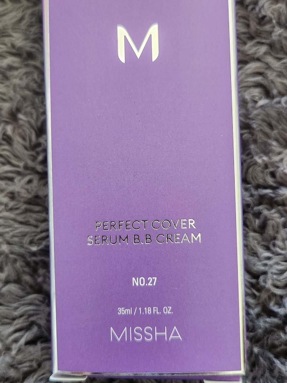 MISSHA Perfect Cover Serum B.B Cream No.27 - Purple Box